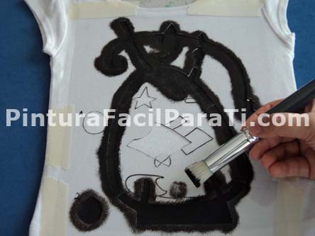 hacer-camisetas pintura-telas