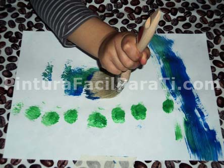 tecnicas-pintura-niños pintar-con-niños