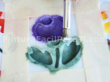 pintar-flores pintura-en-tela
