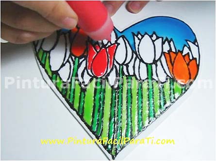 corazón-para-pintar